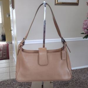 NWT Coach  Hampton Tan Shoulder Bag